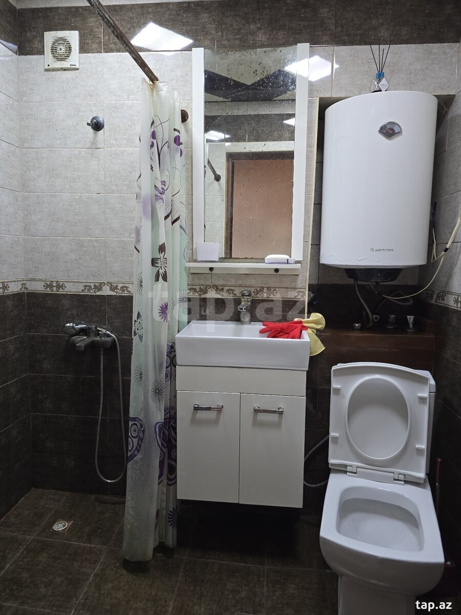 3-otaqlı mənzil kirayə verilir, Nərimanov r., 60 m² (15)