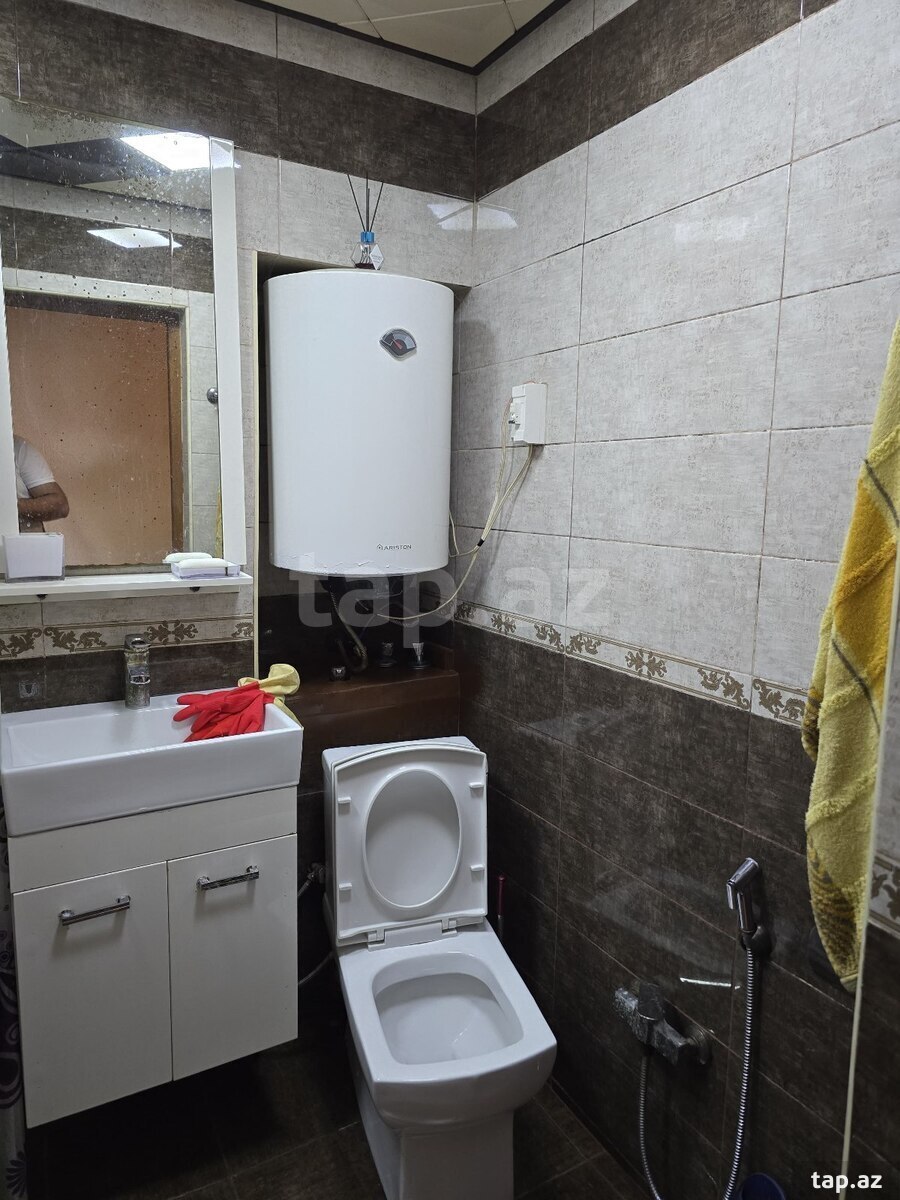 3-otaqlı mənzil kirayə verilir, Nərimanov r., 60 m² (16)