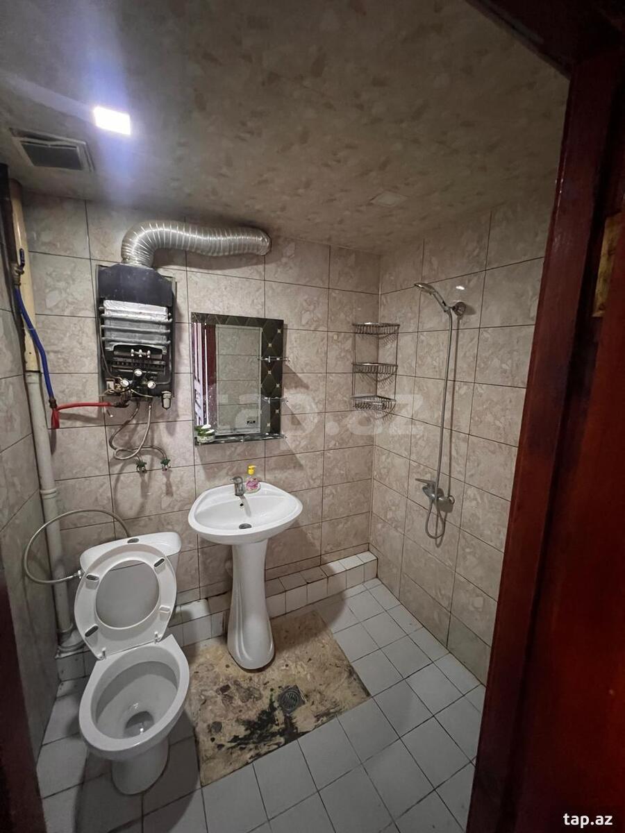 2-otaqlı mənzil kirayə verilir, Qara Qarayev m., 60 m² (9)