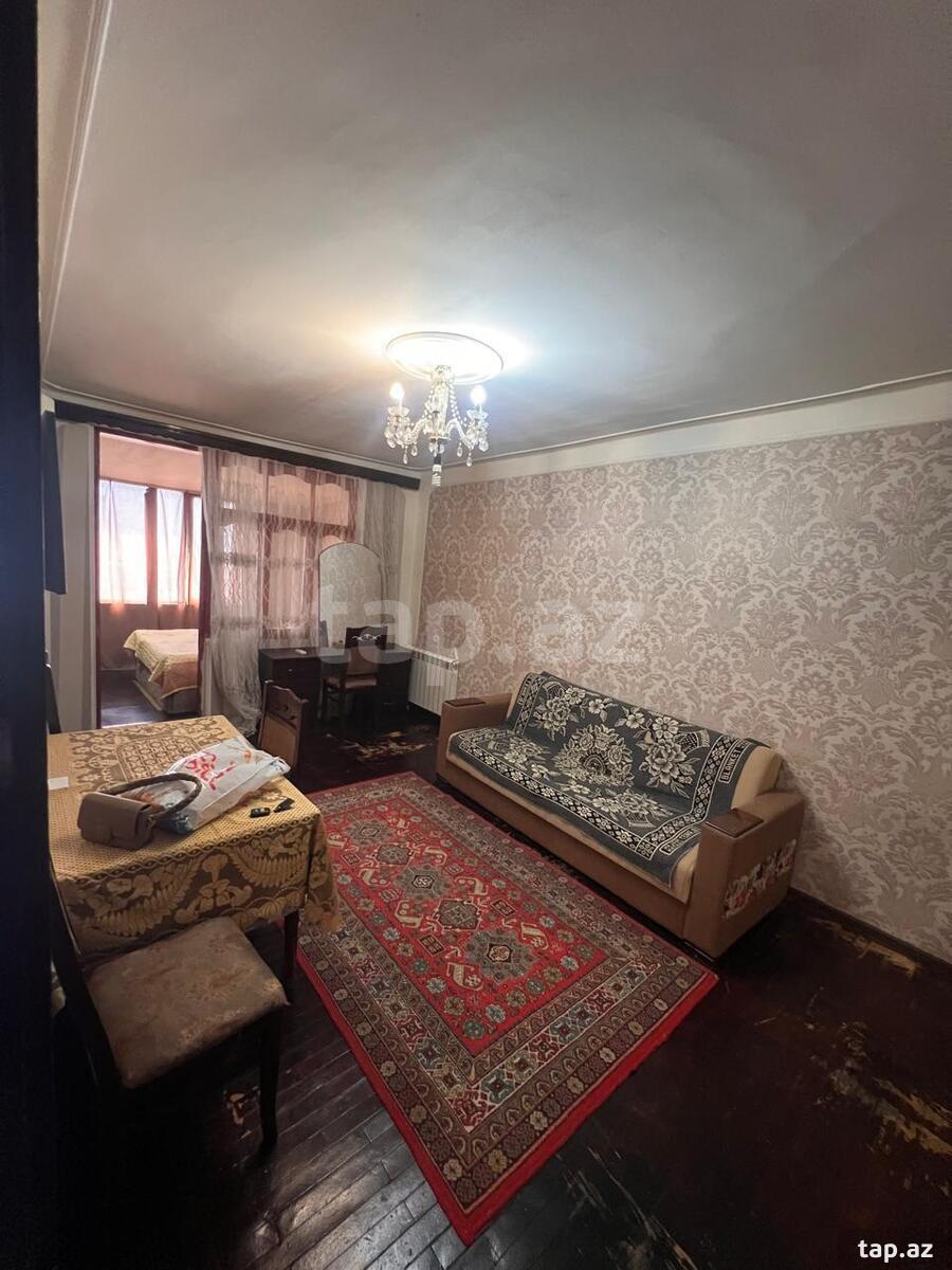 2-otaqlı mənzil kirayə verilir, Qara Qarayev m., 60 m²