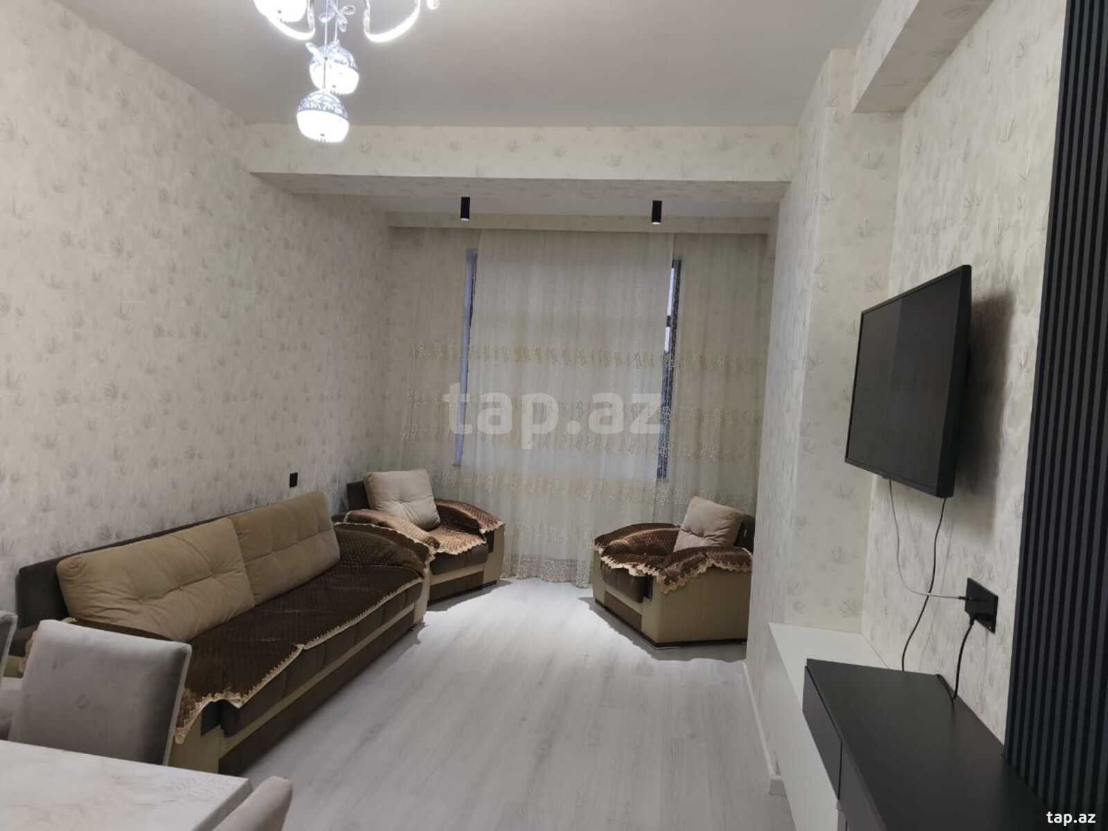 2-otaqlı yeni tikili kirayə verilir, Sumqayıt ş., 60 m²