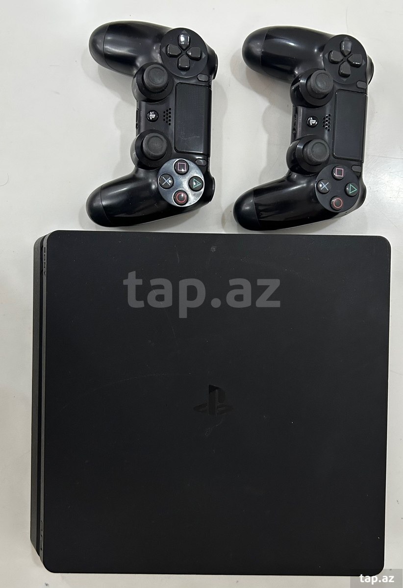 PS4 Slim 500 GB / 2 Orijinal Pult (3)