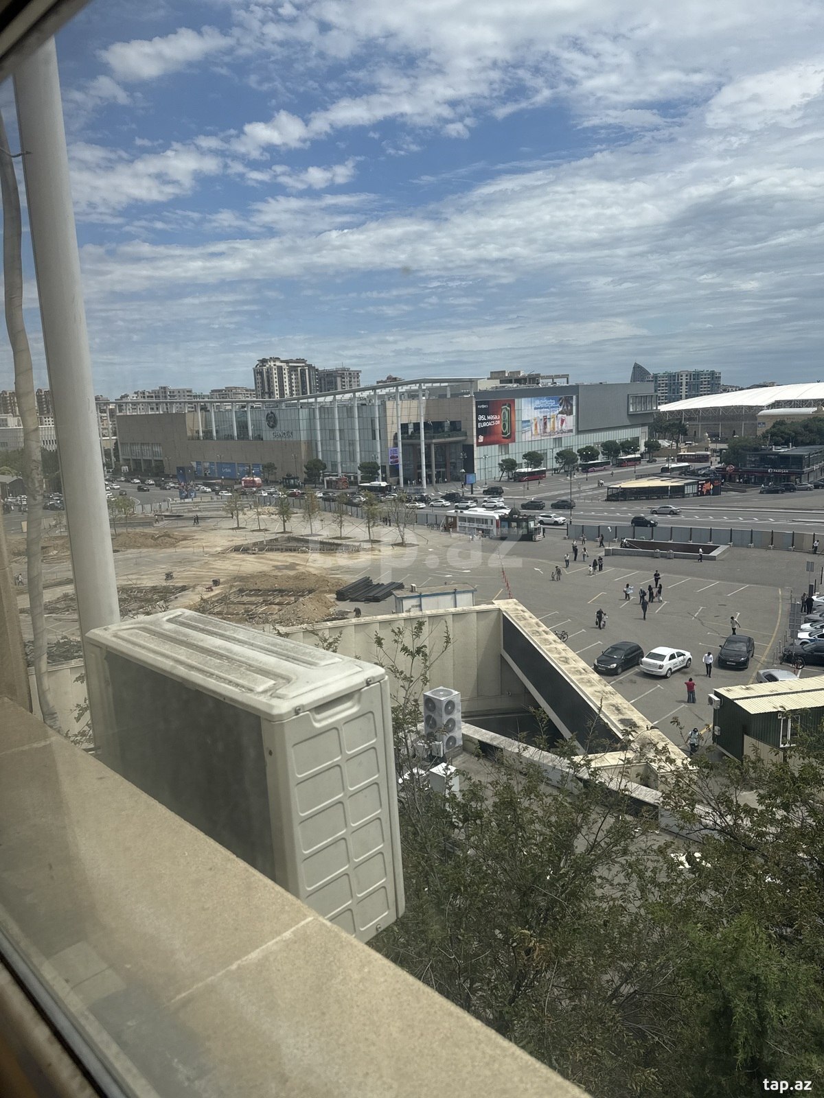 2-otaqlı mənzil kirayə verilir, Gənclik m., 40 m²