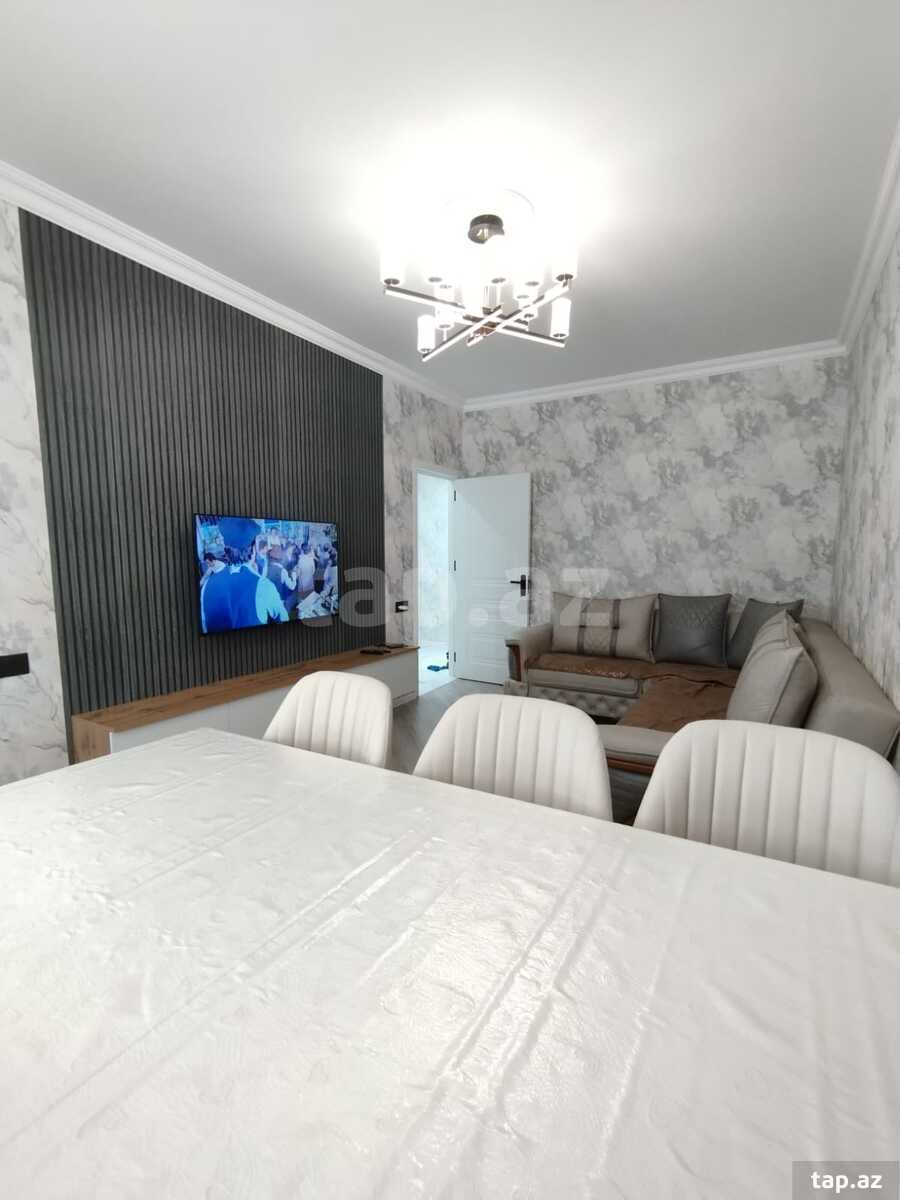 3-otaqlı mənzil kirayə verilir, Əhmədli m., 55 m² (2)