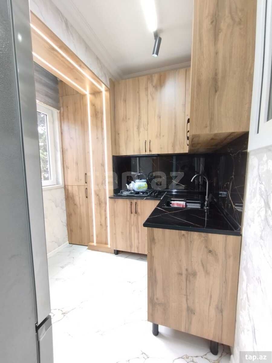 3-otaqlı mənzil kirayə verilir, Əhmədli m., 55 m² (14)