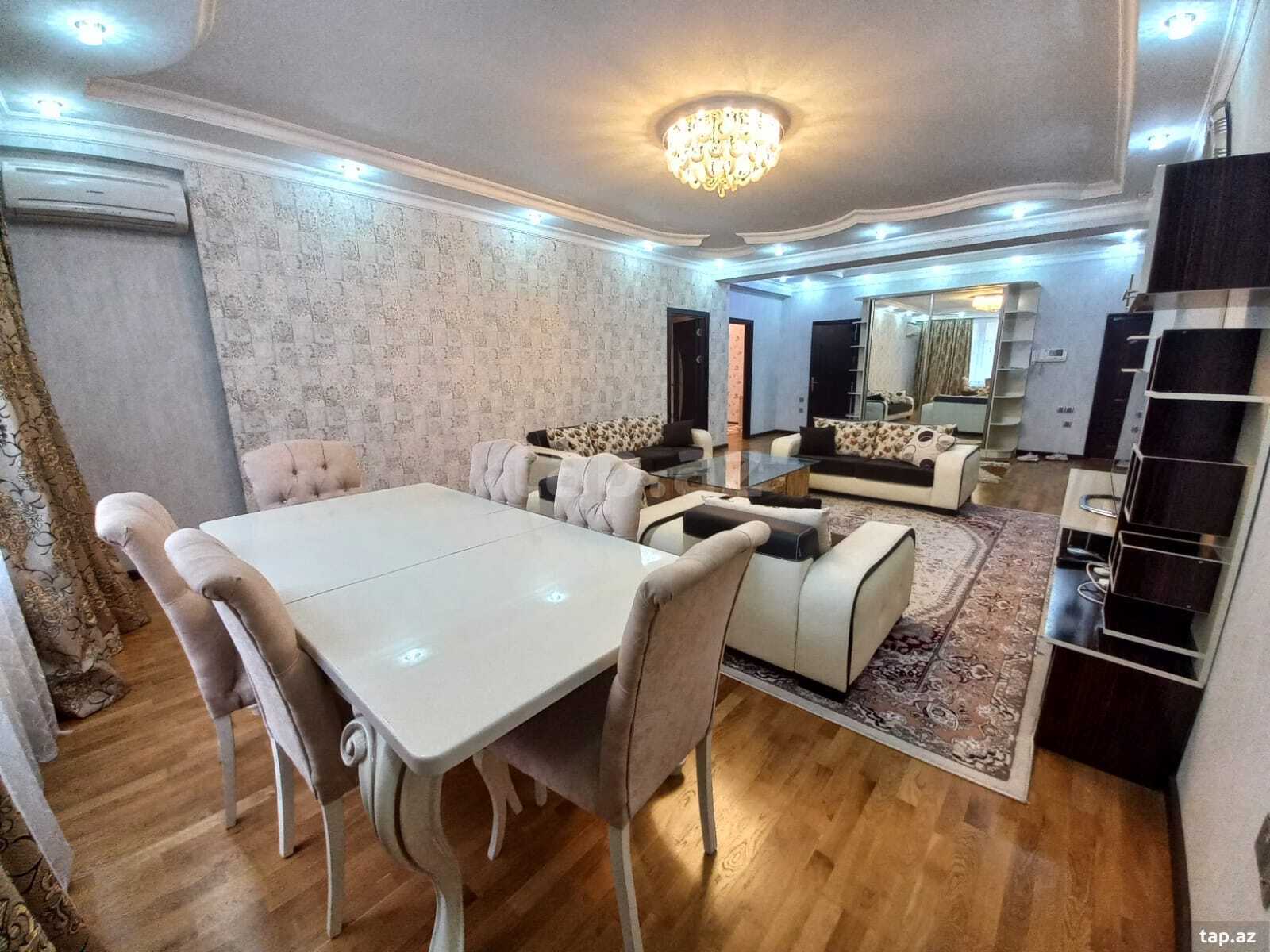 3-otaqlı yeni tikili kirayə verilir, Süleyman Vəzirov küç., 140 m² (13)