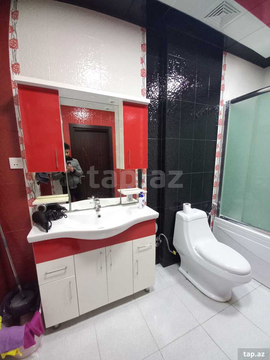 3-otaqlı yeni tikili kirayə verilir, Süleyman Vəzirov küç., 140 m² (19)