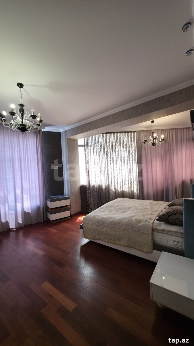 3-otaqlı yeni tikili kirayə verilir, Nizami m., 165 m² (7)