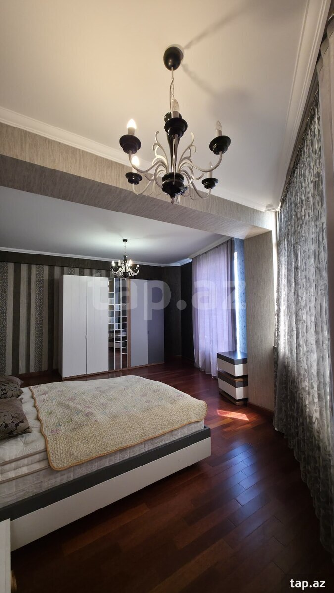 3-otaqlı yeni tikili kirayə verilir, Nizami m., 165 m² (12)