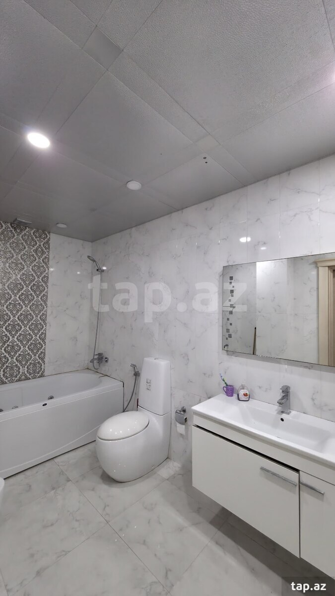 3-otaqlı yeni tikili kirayə verilir, Nizami m., 165 m² (19)