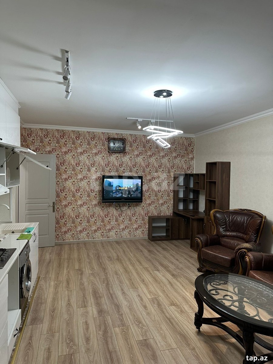 2-otaqlı yeni tikili kirayə verilir, Xətai r., 80 m²