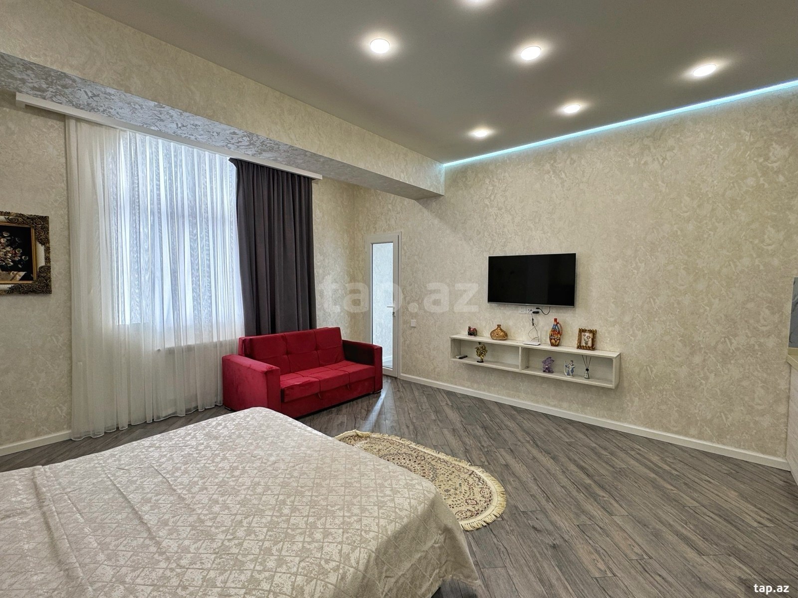 1-otaqlı yeni tikili kirayə verilir, Təbriz küç., 48 m² (2)