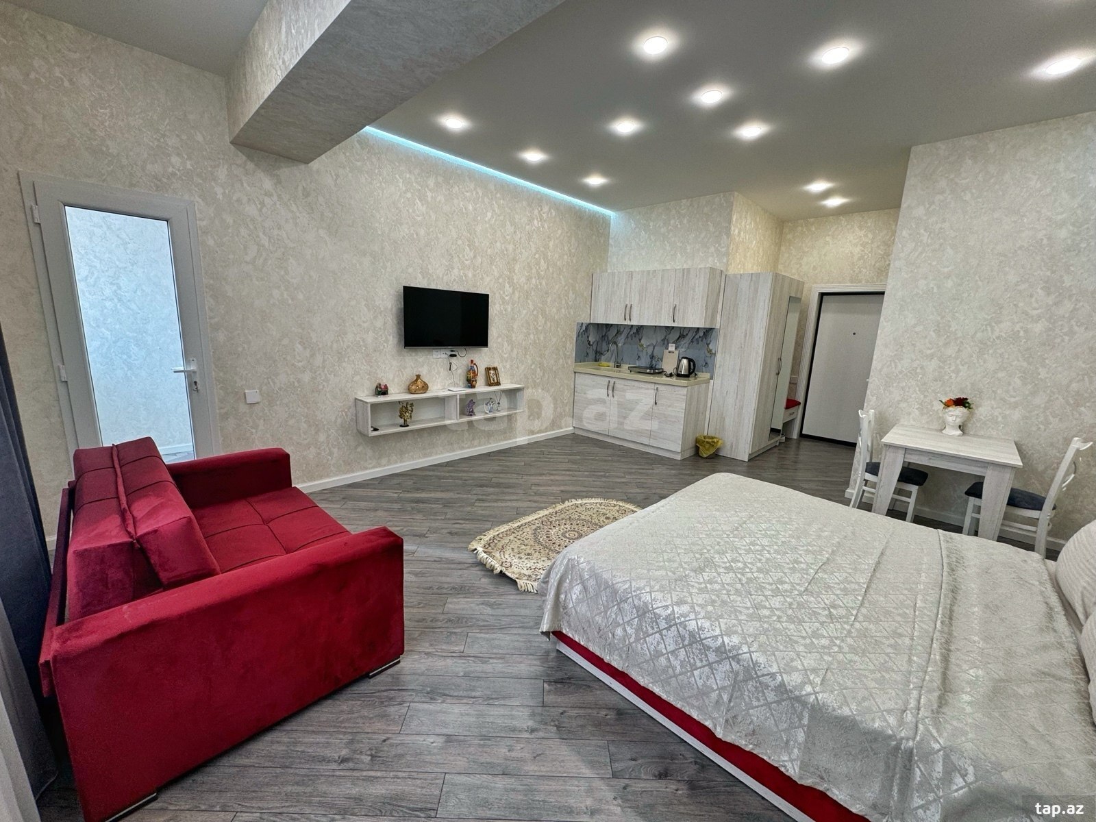 1-otaqlı yeni tikili kirayə verilir, Təbriz küç., 48 m² (3)