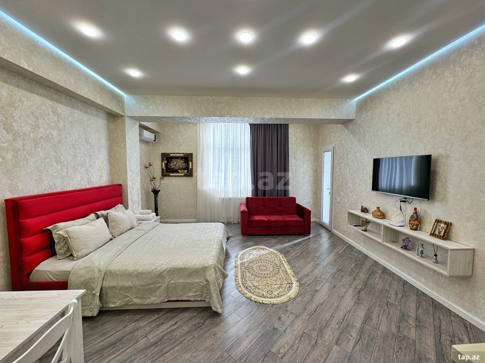 1-otaqlı yeni tikili kirayə verilir, Təbriz küç., 48 m² (6)