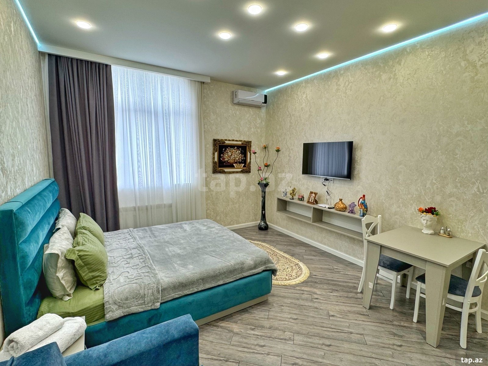 1-otaqlı yeni tikili kirayə verilir, Təbriz küç., 52 m² (3)
