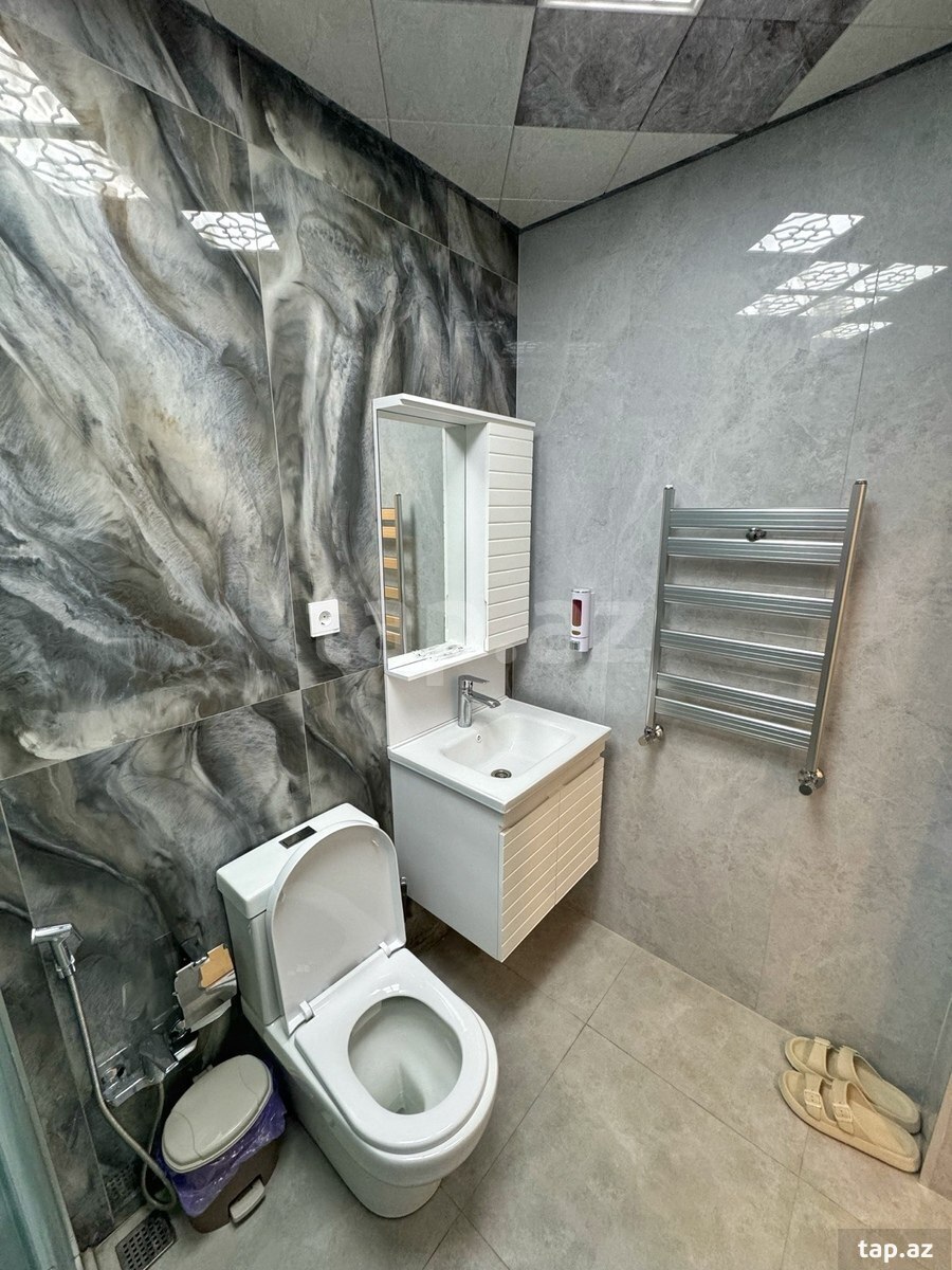1-otaqlı yeni tikili kirayə verilir, Təbriz küç., 52 m² (10)