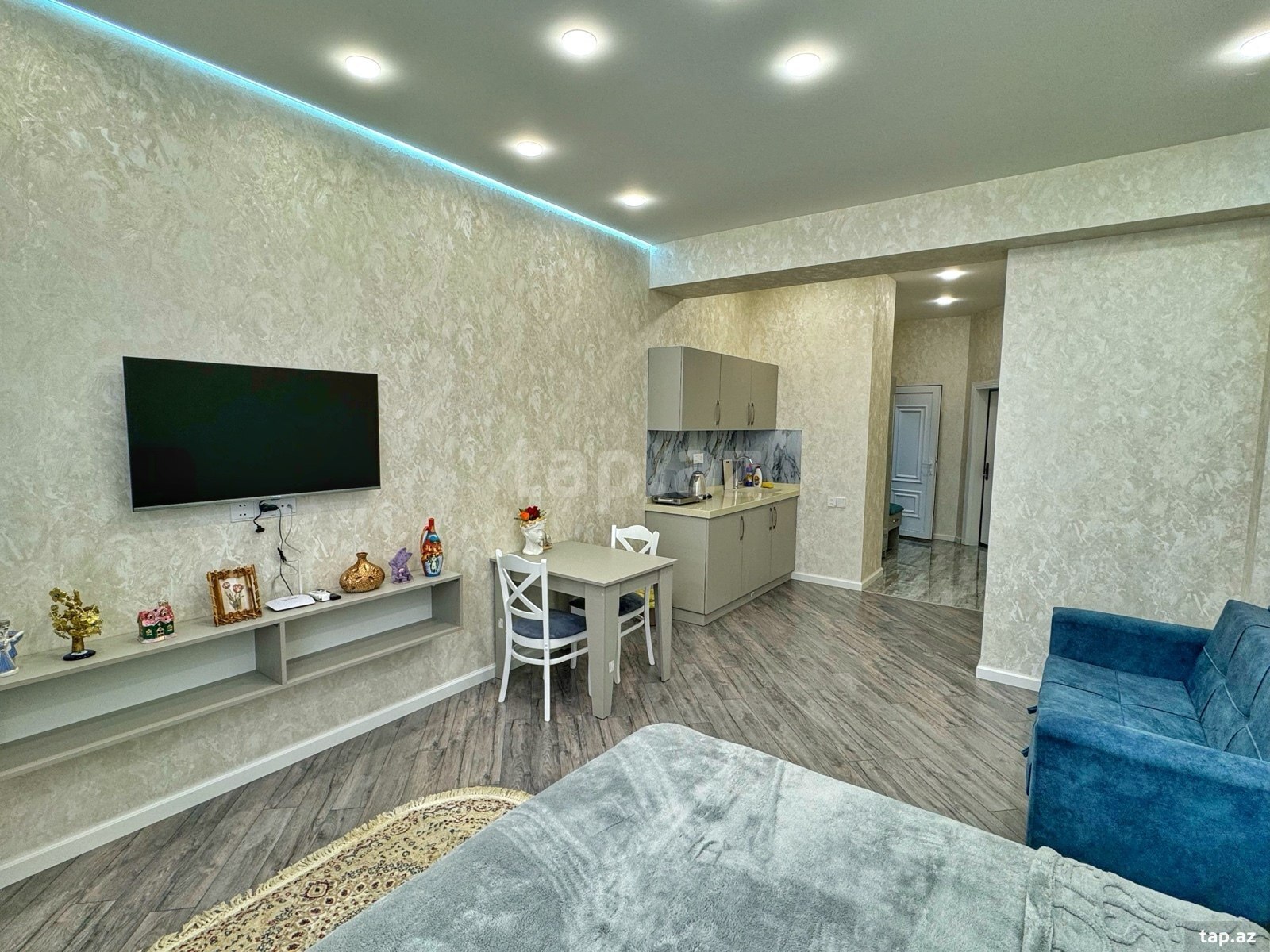 1-otaqlı yeni tikili kirayə verilir, Təbriz küç., 52 m² (5)