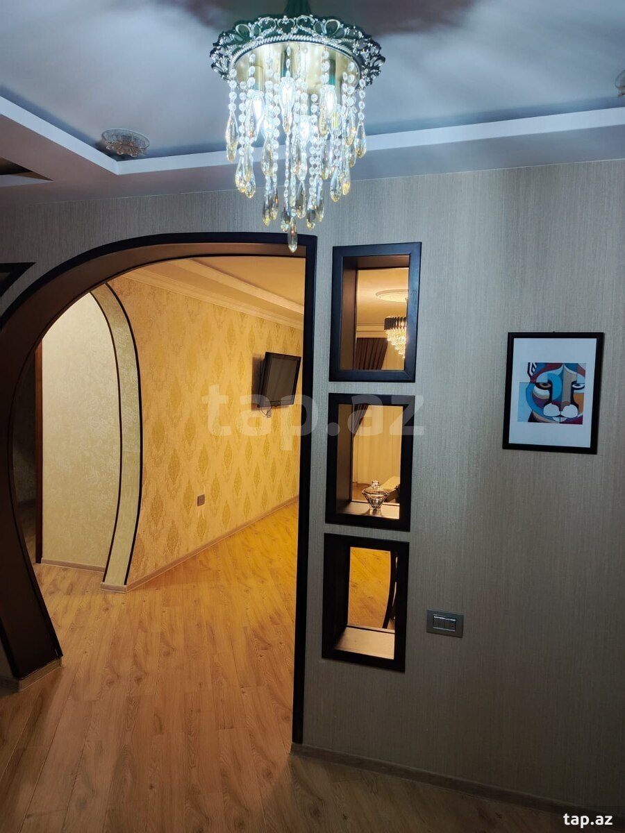 3-otaqlı yeni tikili kirayə verilir, 8 Noyabr m., 115 m² (13)