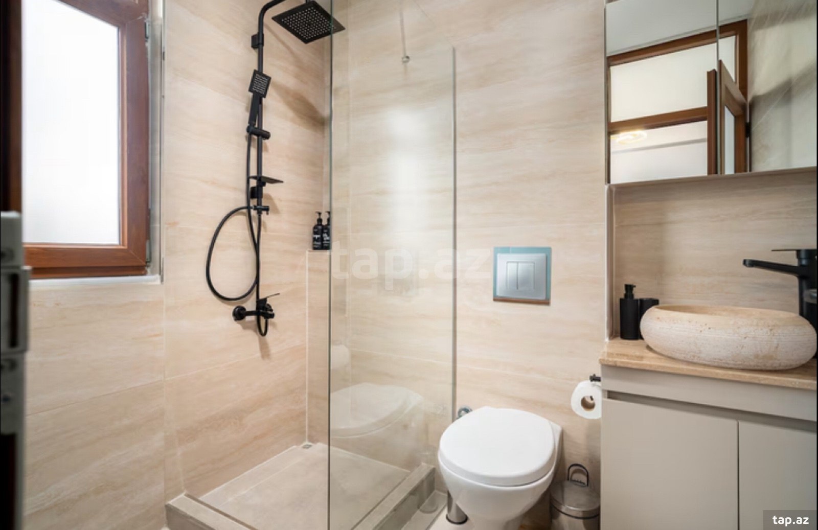 1-otaqlı yeni tikili kirayə verilir, Təbriz küç., 55 m² (14)