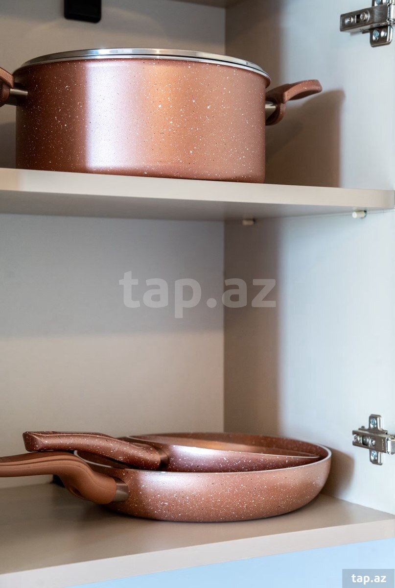 1-otaqlı yeni tikili kirayə verilir, Təbriz küç., 55 m² (10)