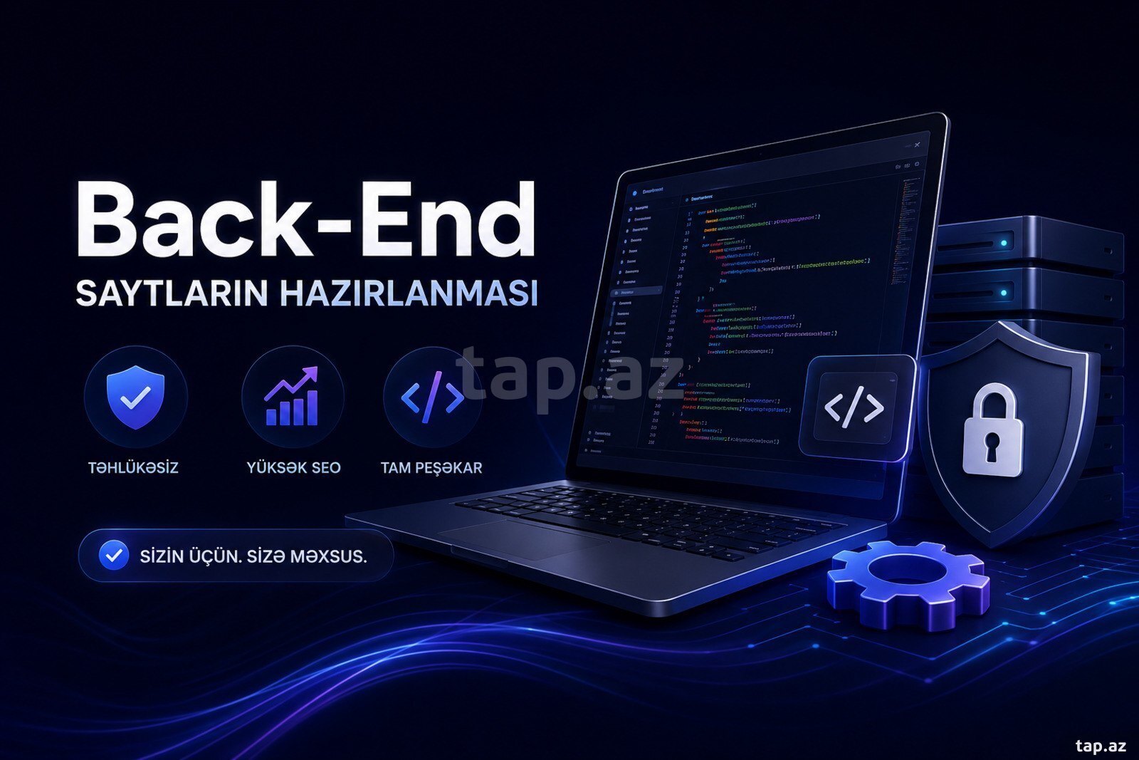 Back-End saytların hazırlanması | SEO + təhlükəsizlik (3)