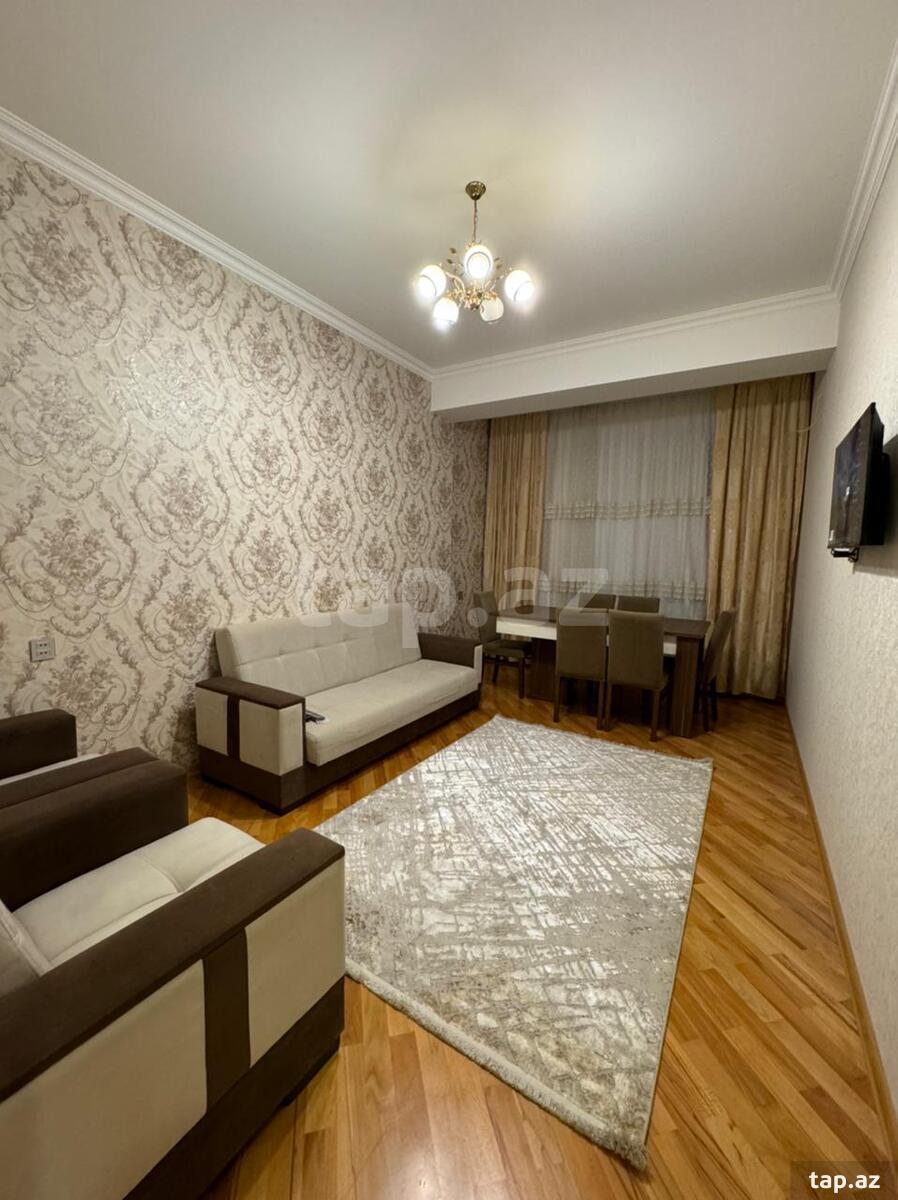 2-otaqlı yeni tikili kirayə verilir, İnşaatçılar m., 60 m² (3)