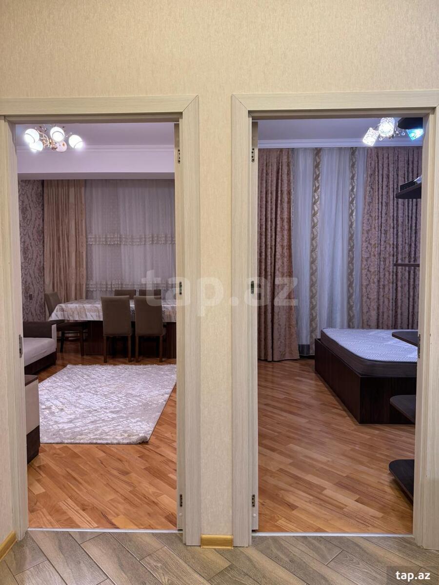 2-otaqlı yeni tikili kirayə verilir, İnşaatçılar m., 60 m² (5)