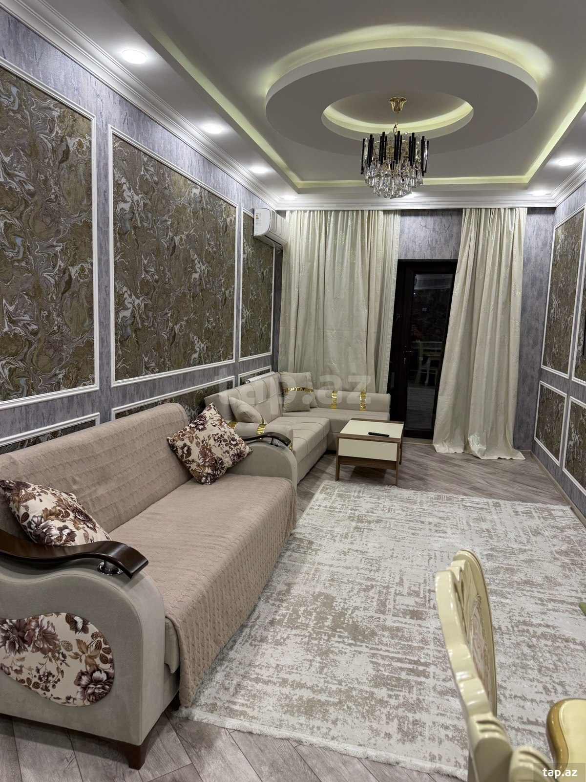 2-otaqlı yeni tikili kirayə verilir, N.Nərimanov r., 90 m² (5)