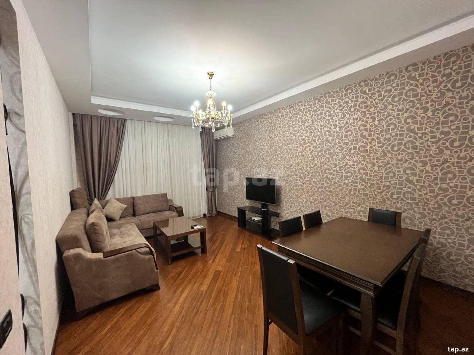 2-otaqlı yeni tikili kirayə verilir, Şah İsmayıl Xətai m., 80 m²