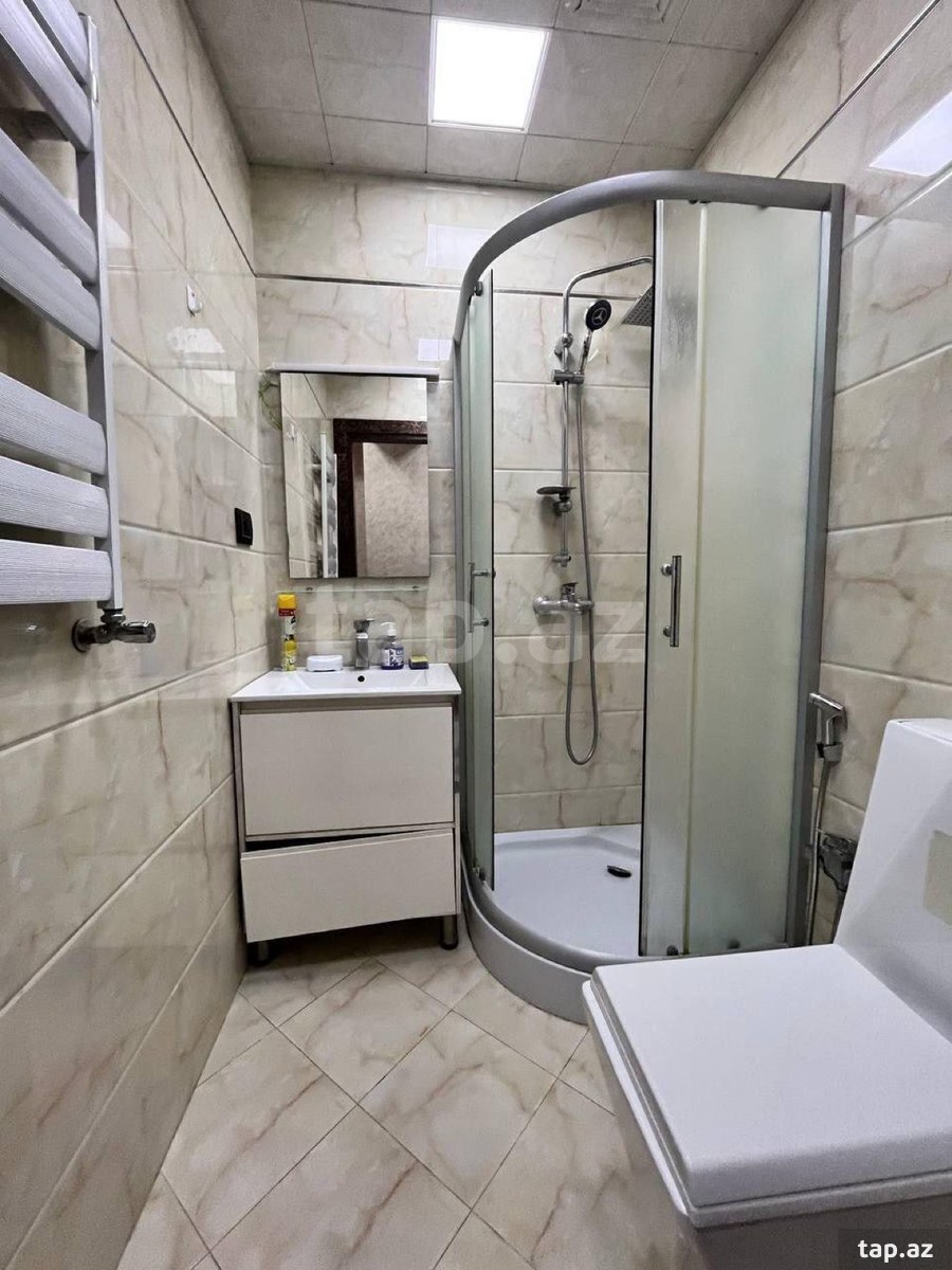 2-otaqlı yeni tikili kirayə verilir, Şah İsmayıl Xətai m., 80 m² (8)