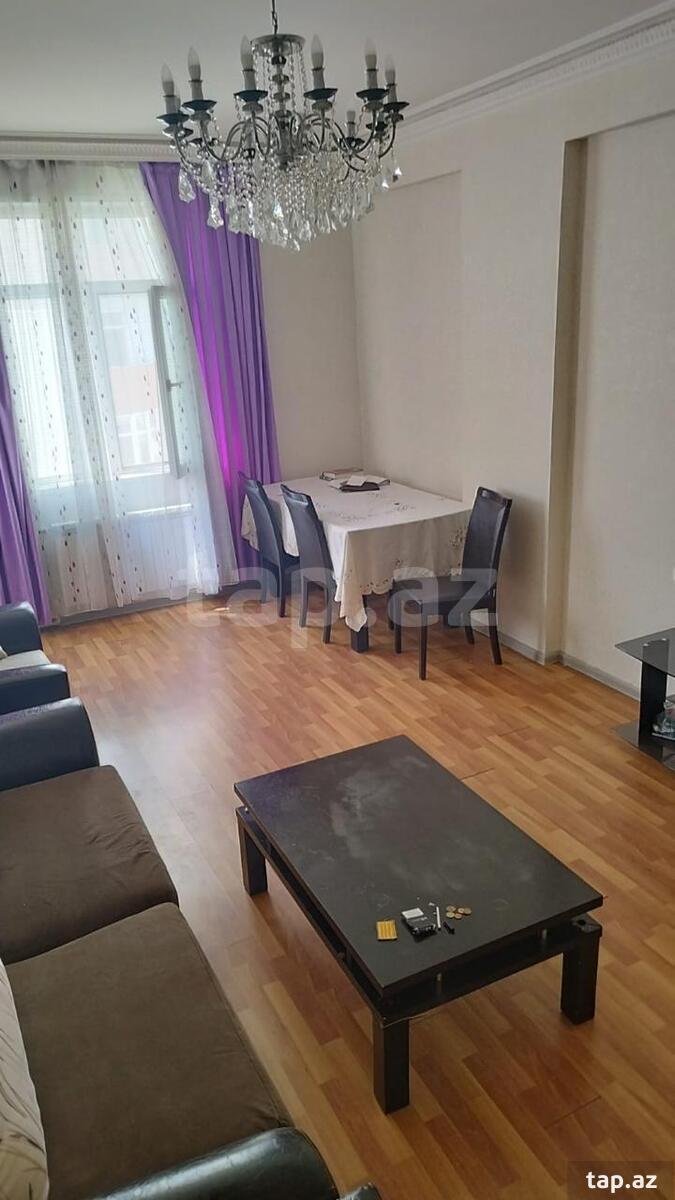 3-otaqlı yeni tikili kirayə verilir, Həzi Aslaov m., 103 m² (2)