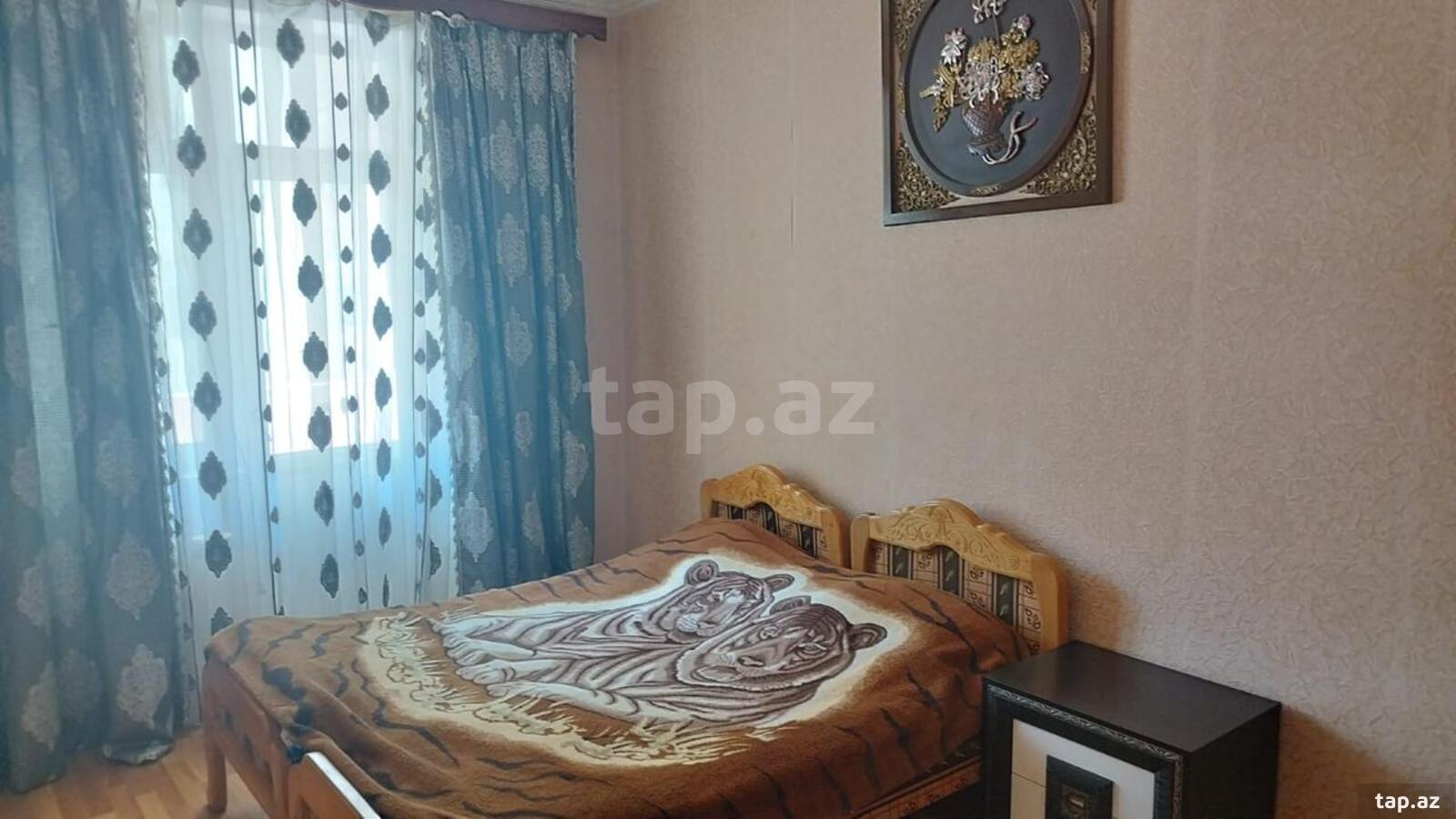 3-otaqlı yeni tikili kirayə verilir, Həzi Aslaov m., 103 m² (5)