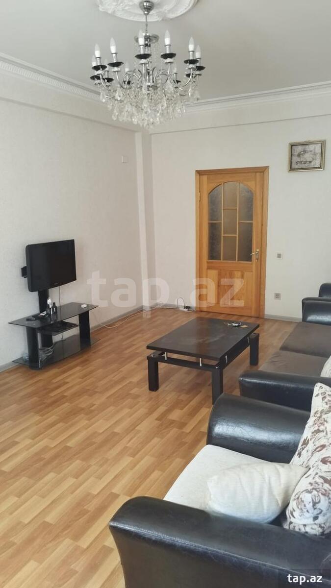3-otaqlı yeni tikili kirayə verilir, Həzi Aslaov m., 103 m²