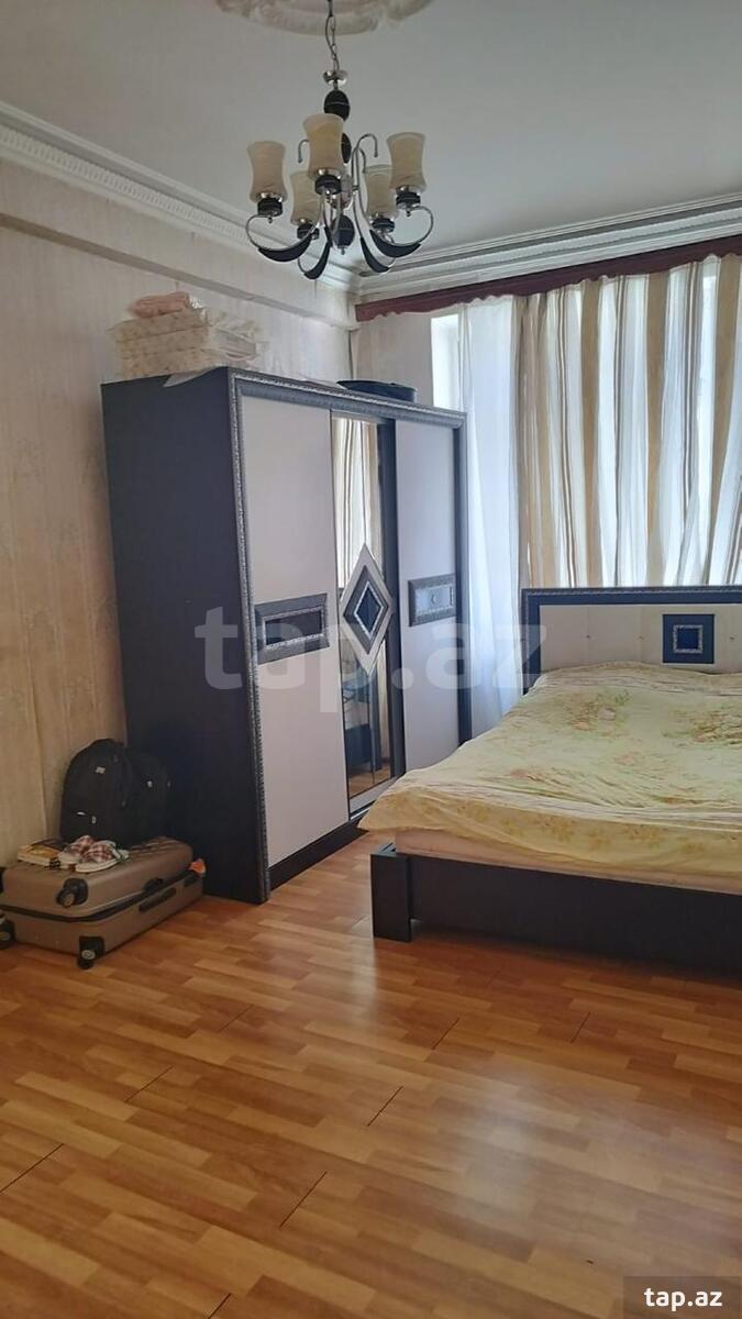3-otaqlı yeni tikili kirayə verilir, Həzi Aslaov m., 103 m² (4)
