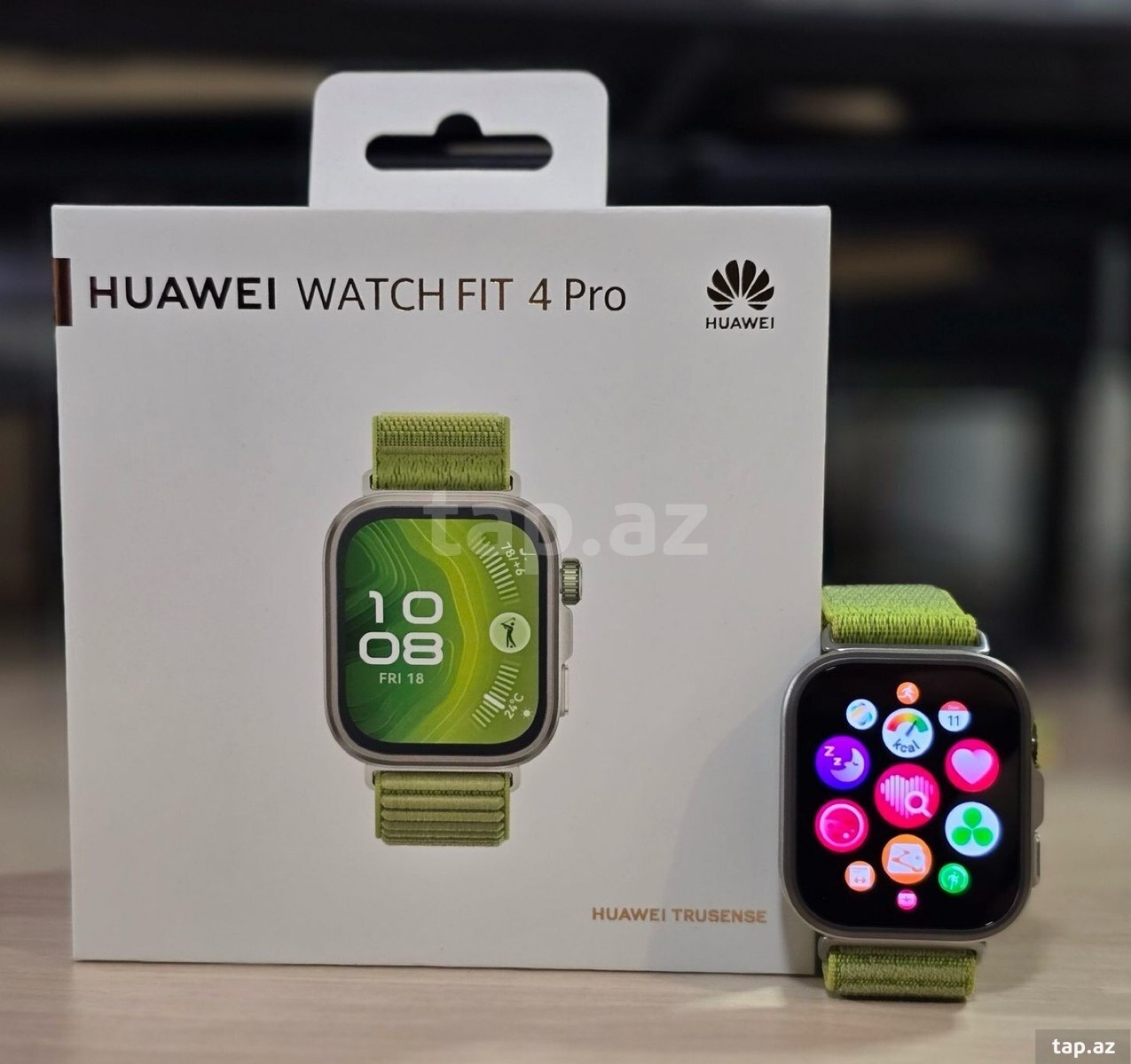 Huawei Watch Fit 4 Pro Green (2)
