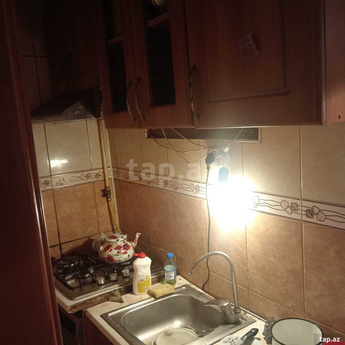 2-otaqlı mənzil kirayə verilir, İnşaatçılar m., 35 m² (2)
