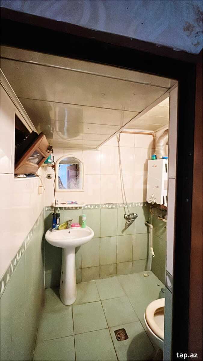2-otaqlı mənzil kirayə verilir, İnşaatçılar m., 35 m² (5)