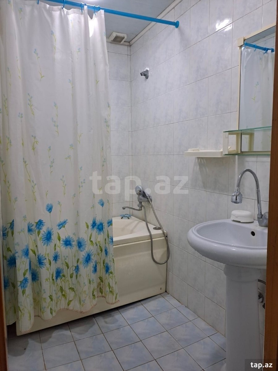 2-otaqlı mənzil kirayə verilir, Memar Əcəmi m., 65 m² (13)