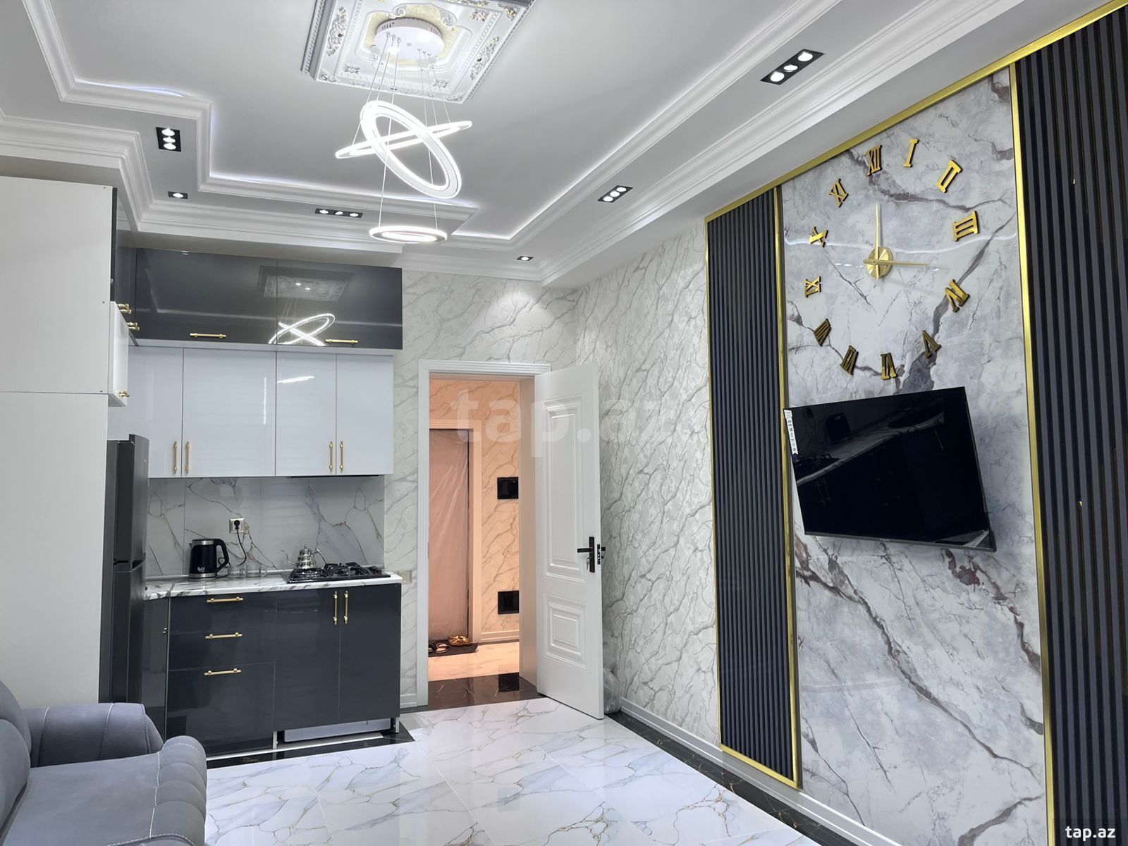 2-otaqlı yeni tikili kirayə verilir, Buzovna qəs., 57 m² (12)