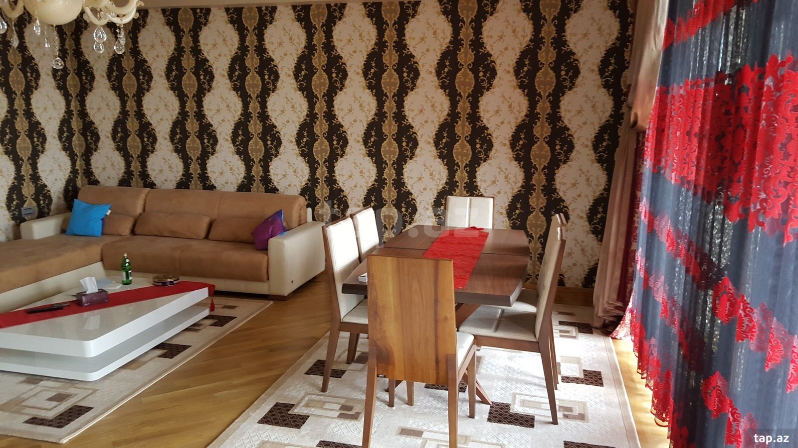 2-otaqlı yeni tikili kirayə verilir, Xətai r., 100 m² (4)