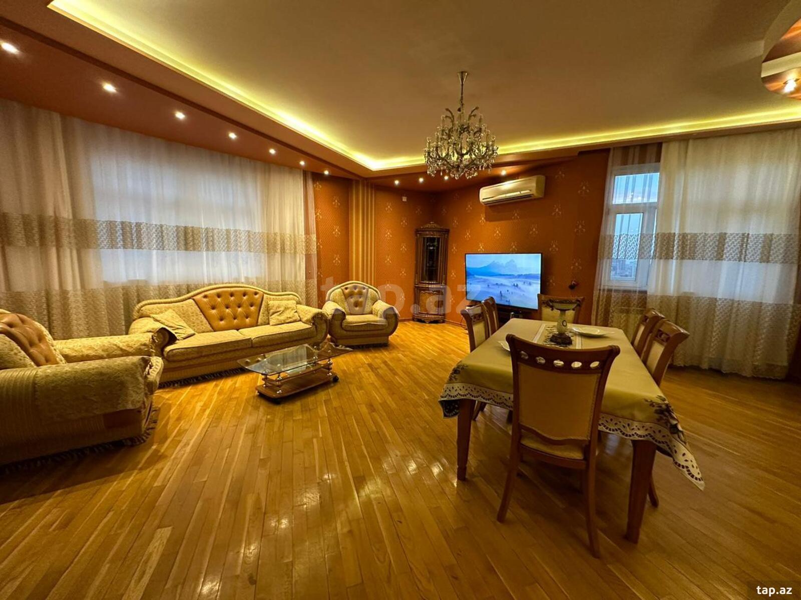 3-otaqlı yeni tikili kirayə verilir, Elmlər Akademiyası m., 130 m² (3)