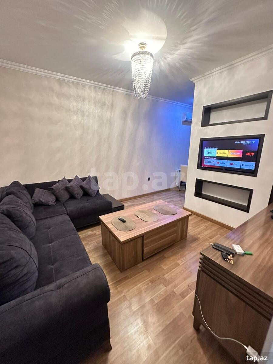 2-otaqlı yeni tikili kirayə verilir, Yeni Günəşli qəs., 65 m²