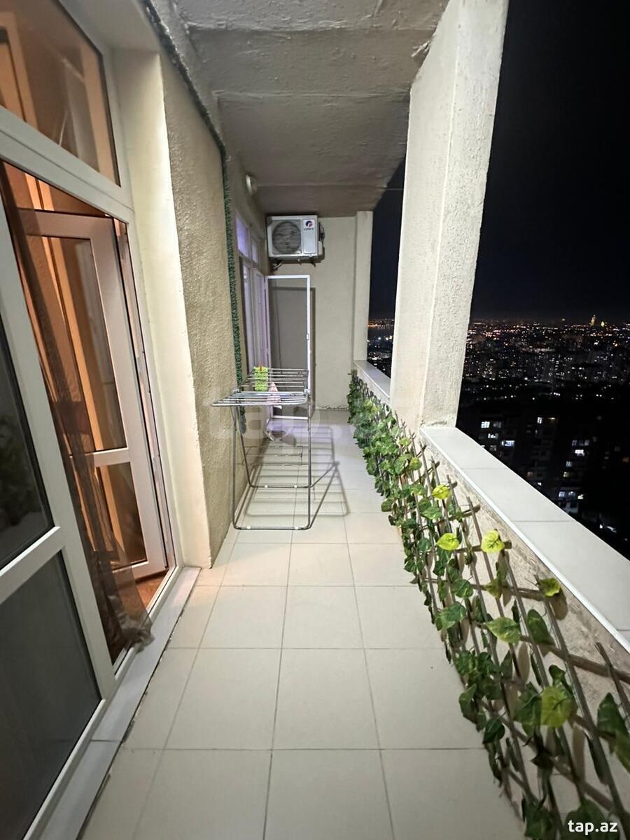 2-otaqlı yeni tikili kirayə verilir, Yeni Günəşli qəs., 65 m² (12)