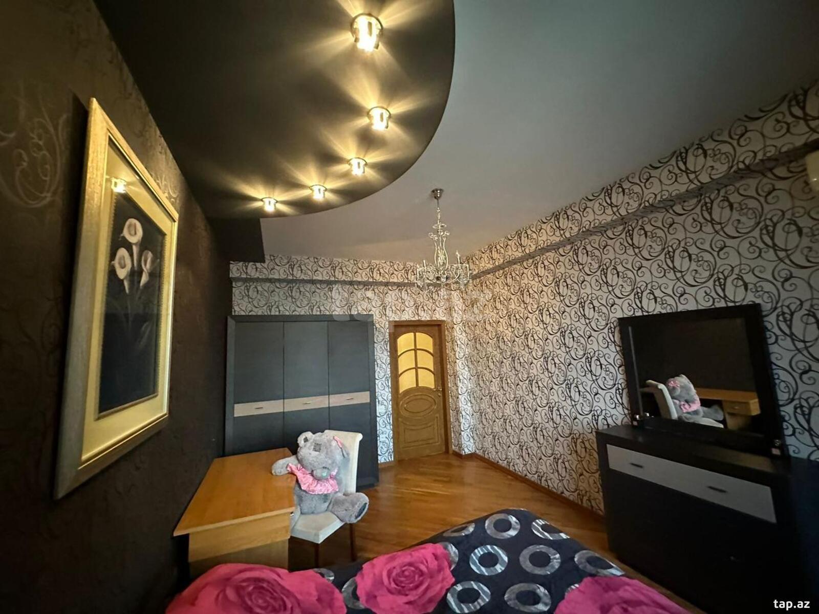 3-otaqlı yeni tikili kirayə verilir, Elmlər Akademiyası m., 130 m² (12)