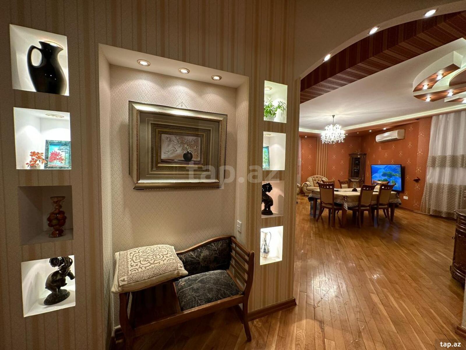3-otaqlı yeni tikili kirayə verilir, Elmlər Akademiyası m., 130 m² (7)