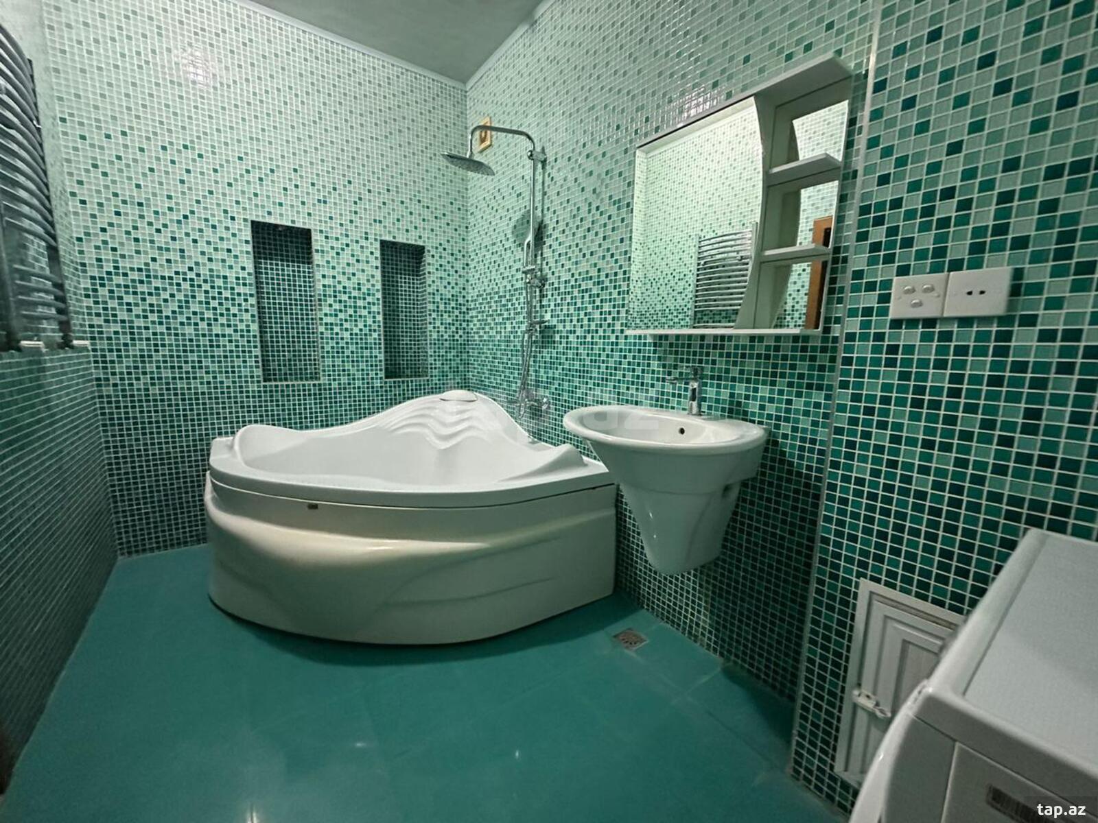 3-otaqlı yeni tikili kirayə verilir, Elmlər Akademiyası m., 130 m² (13)