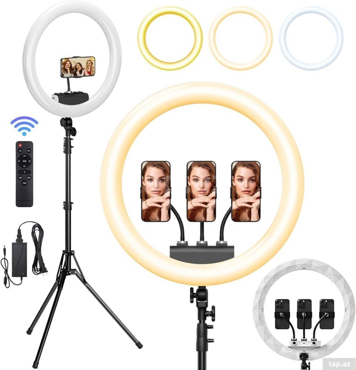LED işıq tripod dəsti 