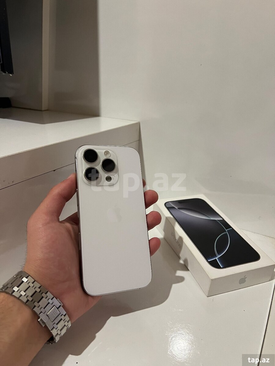 Apple iPhone 16 Pro White Titanium 128GB/8GB