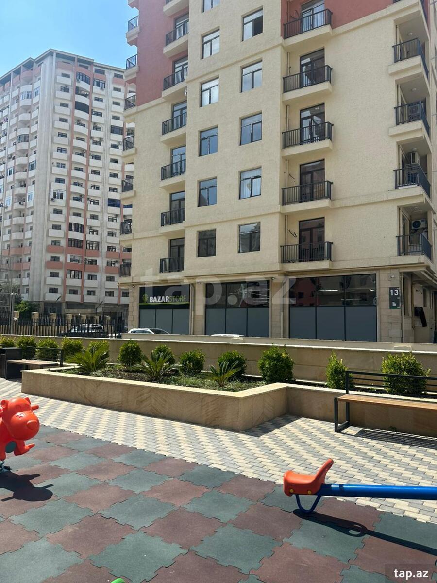 3-otaqlı yeni tikili kirayə verilir, Dərnəgül m., 75 m² (6)