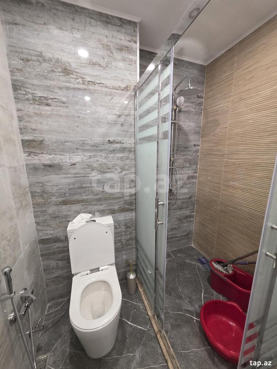 3-otaqlı yeni tikili kirayə verilir, Dərnəgül m., 75 m² (12)